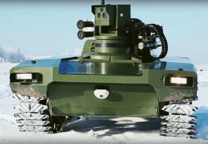 Российские робототехнические комплексы могут задействовать для охраны космодромов