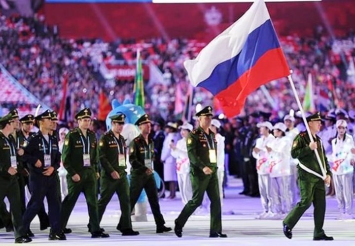 Команда РФ заняла второе место на Всемирных военных играх в Китае