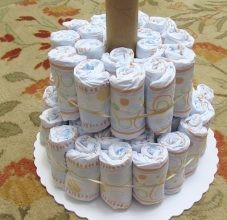 Торт из памперсов: 6 разновидностей, правила изготовления и стоимость готовых Торт из памперсов: 6 разновидностей, правила изготовления и стоимость готовых