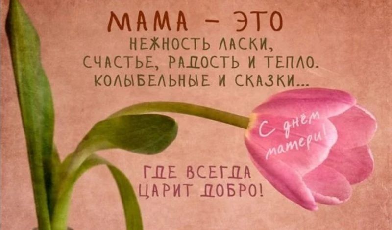 В День матери 2019 года родного человека стоит поздравить открытками и поздравлениями В День матери 2019 года родного человека стоит поздравить открытками и поздравлениями