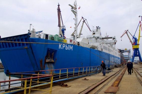 Киев ввел санкции в отношении более ста предприятий из-за их деятельности в Крыму