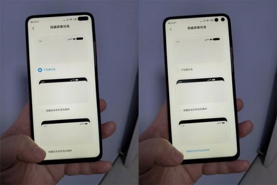 Xiaomi удивила двумя отверстиями в экране смартфона Redmi K30