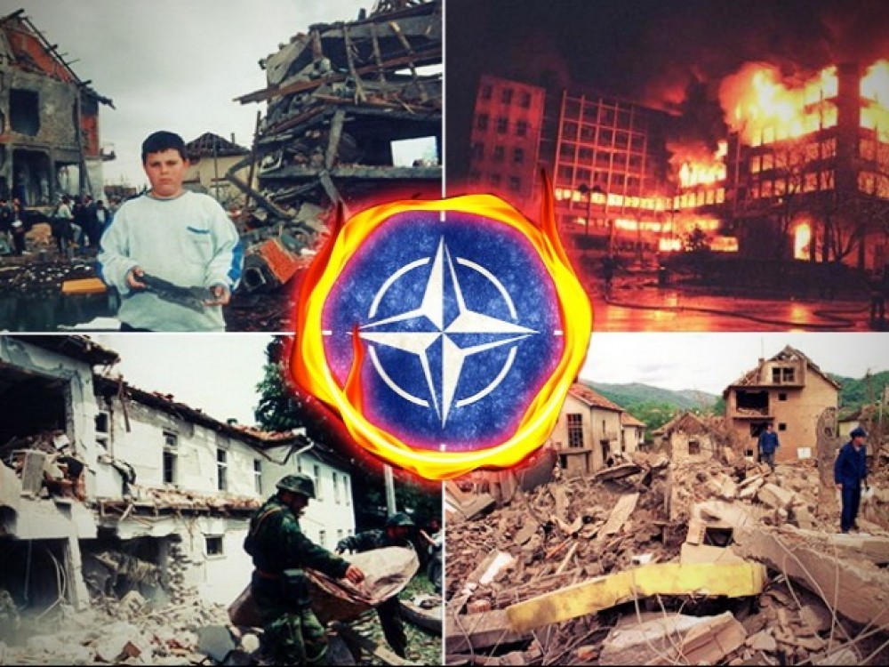 НАТО продолжает дело Гитлеровской Германии, но другими средствами