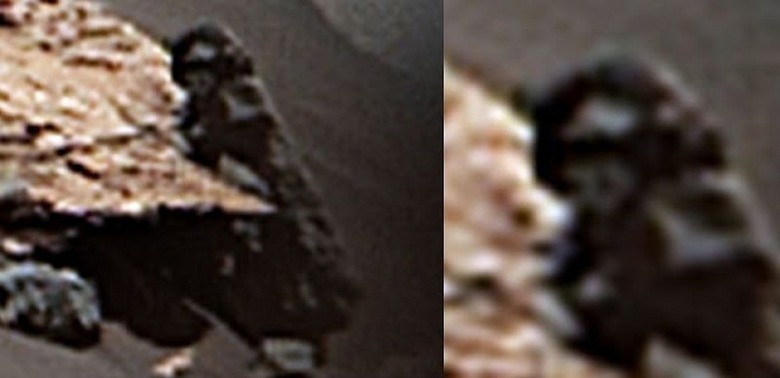 За марсоходом Curiosity кто-то наблюдал: опубликованы странные фото с Марса