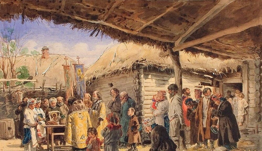 Крестьянская жизнь на Белой Руси