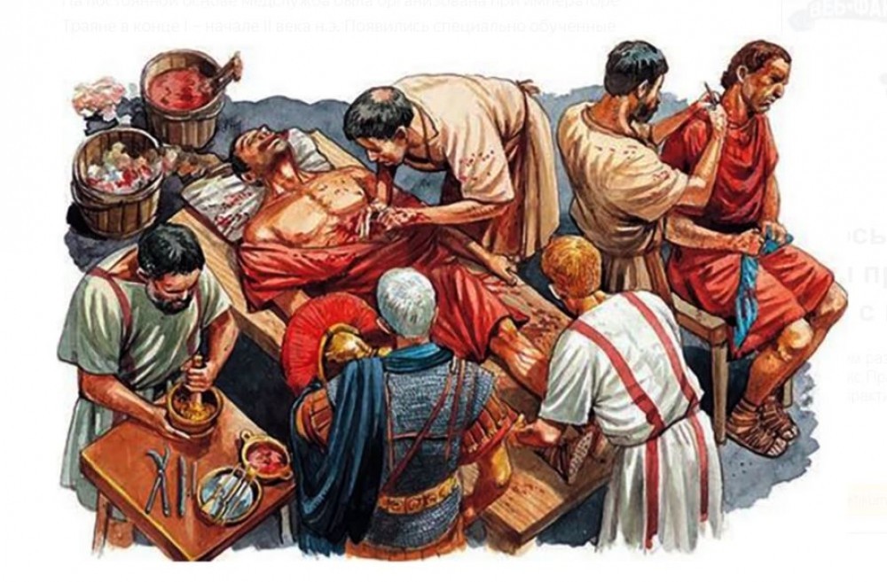 Военно-полевая медицина: С древности и до наших денй