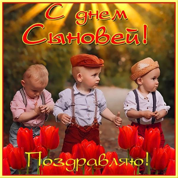 В День сыновей 22 ноября 2021 года звучат поздравления в стихах и в прозе