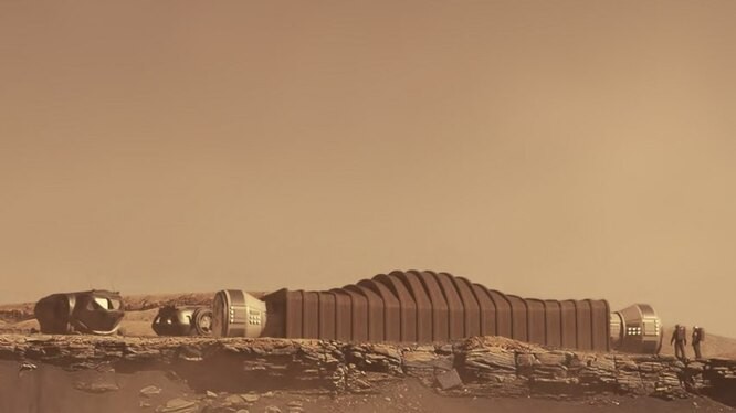 Какими могут быть первые поселения на Марсе?