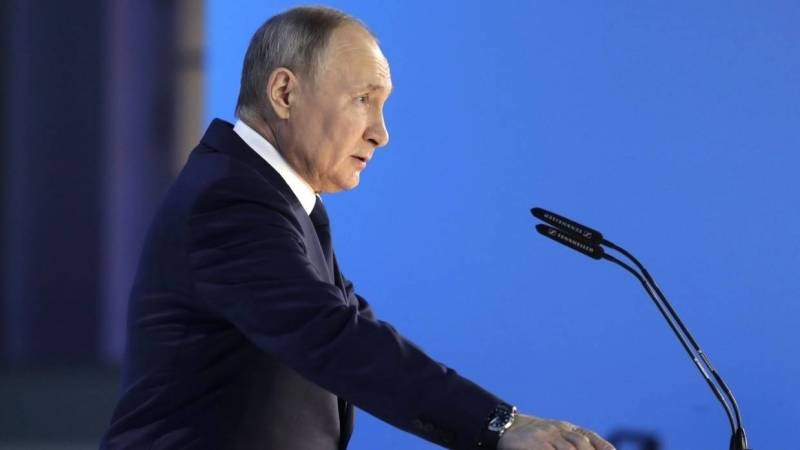 Путин 21 февраля 2022 года выступил с телеобращением к нации, видео