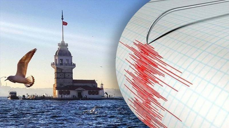 В Стамбуле ранним утром произошло мощное 6-балльное землетрясение