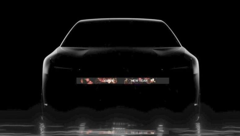 Китайская компания Geely представила седан с экраном вместо решётки