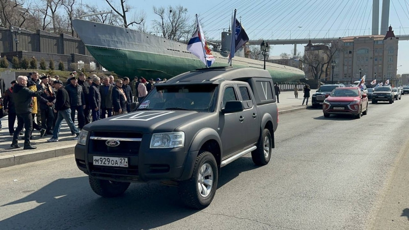 Автопробег “Дорога Победы” стартовал из Владивостока, конечная точка – Донецк