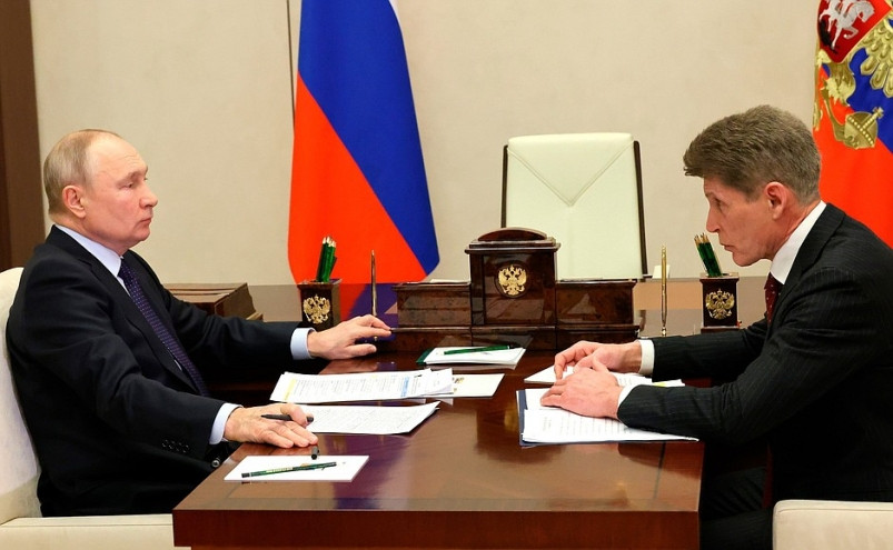 Губернатор Приморья обратился к Владимиру Путину за поддержкой в восстановлении дорог и мостов