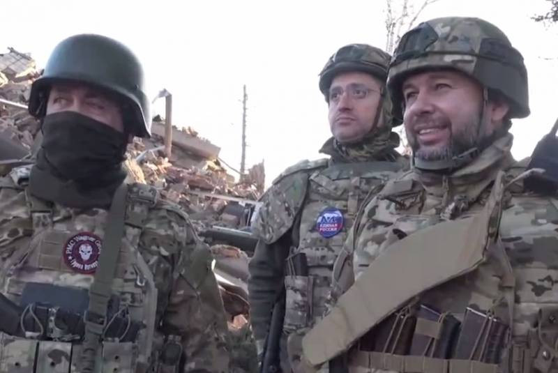 Глава ДНР записал подробный репортаж из Артемовска