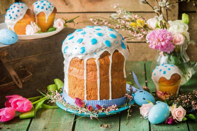 Простой и вкусный рецепт пасхального кулича на живых дрожжах