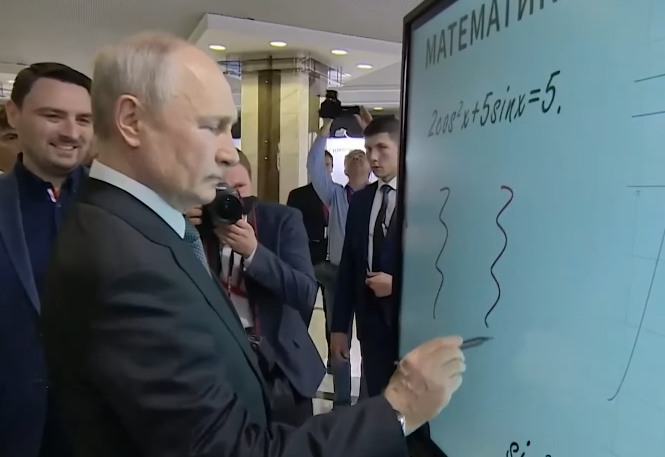 Никас Сафронов оценил картины Путина в сотни миллионов долларов