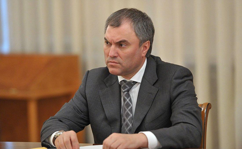 Володин призвал бежавших россиян вернуться в Россию "пока не поздно"