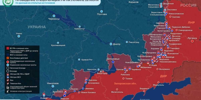Михаил Онуфриенко 30.06.2023: “Леопарды” в степях Украины горят не хуже, чем “Пантеры” и “Тигры” 80 лет назад на этих же землях