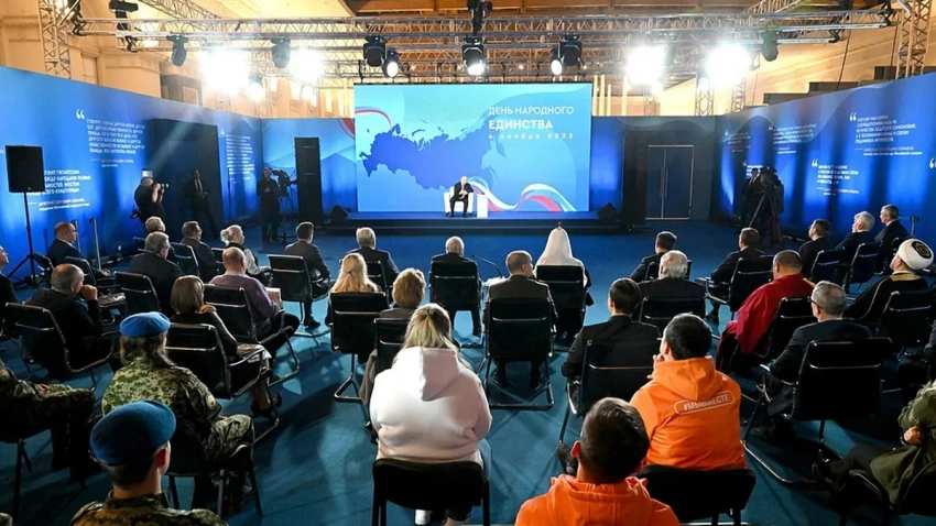 Выступление Владимира Путина на встрече с группой лидеров африканских государств по украинской тематике