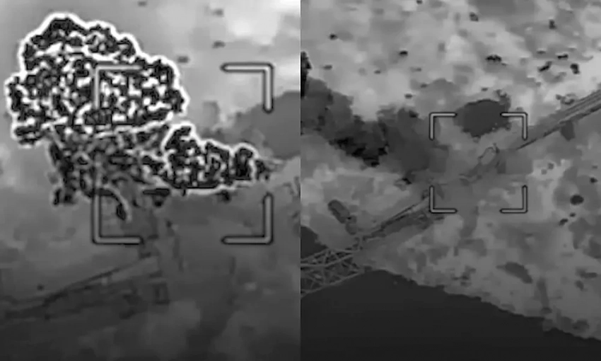 Противник заявляет о применении в Херсонской области нового боеприпаса массой более 100 килограммов