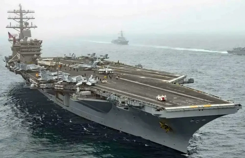 Спешит на помощь? - прибытие авианосца «Нимиц» ВМС США на Ближний Восток ожидается в ближайшие выходные