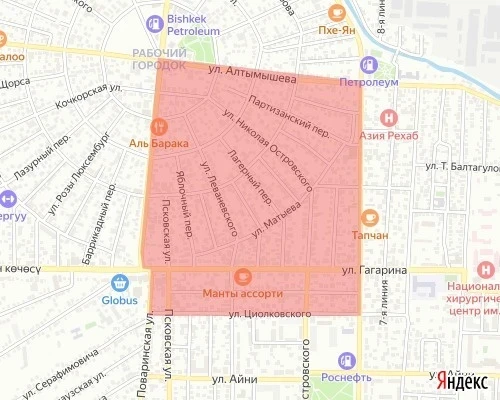 Часть Бишкека оставят без питьевой воды на один день (карта)