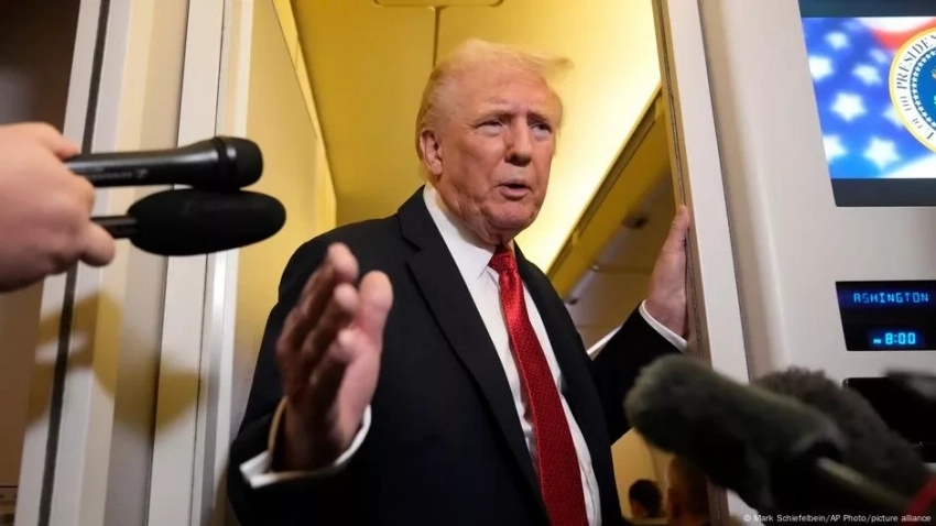 «У нас есть подлодка у их берегов»: Трамп прокомментировал заявление Путина об испытании «Буревестника»