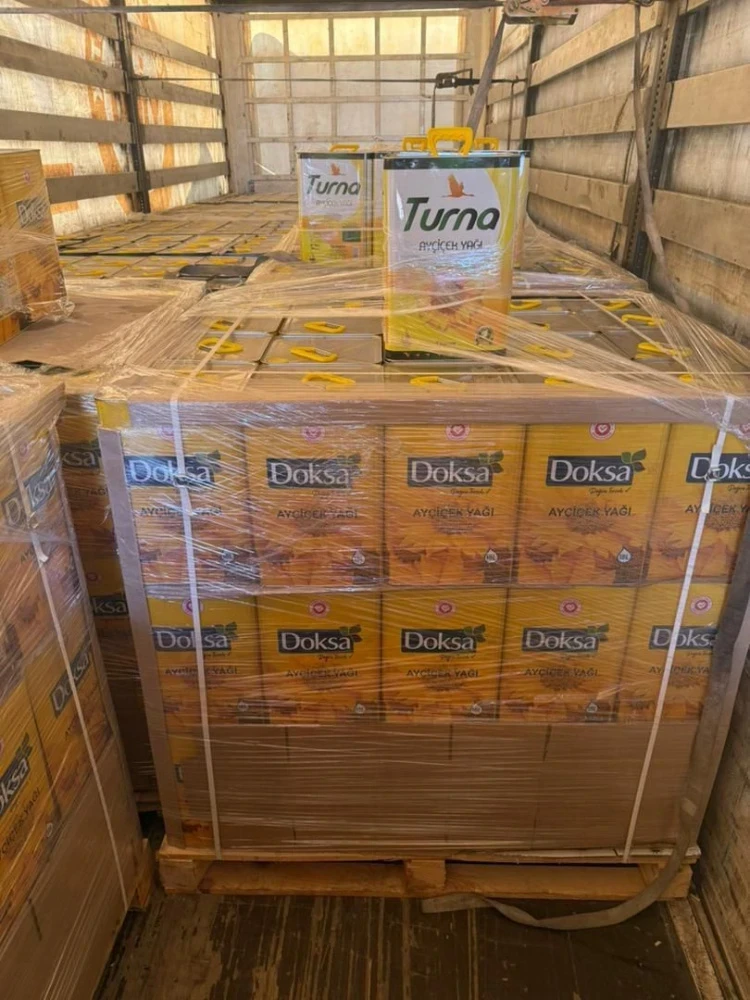 Из Кыргызстана в Сирию доставили гуманитарную помощь - более 150 тонн продуктов