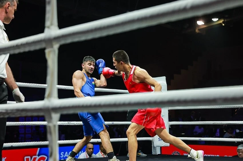 Мунарбек Сейитбек уулу завоевал серебро Кубка мира по боксу