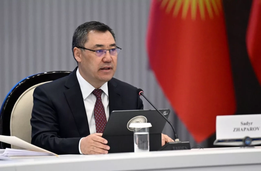 Садыр Жапаров рассказал об открытии «Берекет Банка» и о роли своего сына в этом учреждении