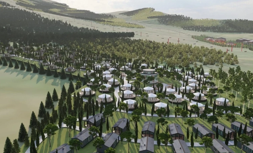 В КР объявили конкурс на создание логотипа горного кластера «Ала-Тоо Резорт»