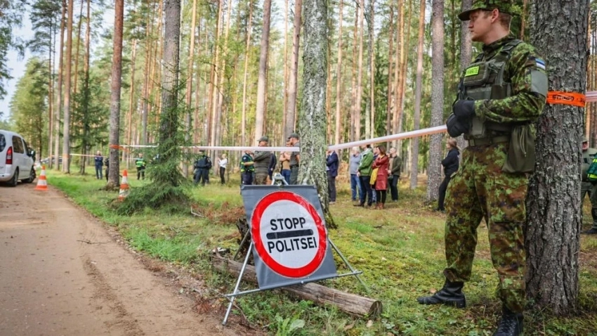 В Эстонии возле российской границы обнаружили 250-килограммовую авиабомбу