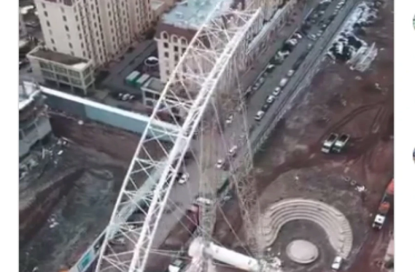 В Бишкеке строят огромный ветрогенератор