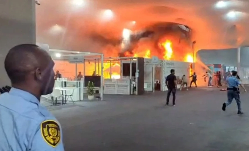 Пожар произошел на климатическом саммите ООН в Бразилии