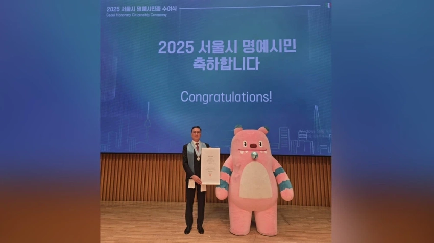 Представитель монгольской авиакомпании MIAT в Сеуле удостоен звания «Почетный гражданин Сеула»
