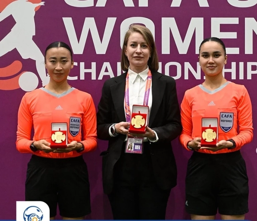Кыргызстанские судьи работали на CAFA U-18 Women"s Championship 2025