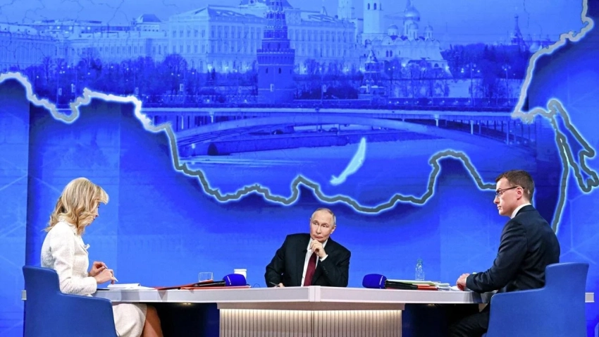 Большая пресс-конференция Путина: президент РФ признался, что влюблен