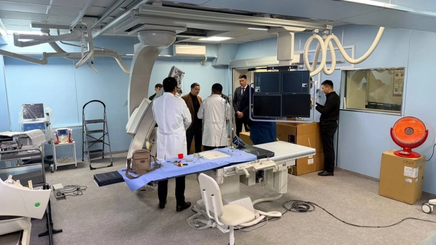 Ангиографический аппарат в Ошской больнице отремонтируют и запустят в работу
