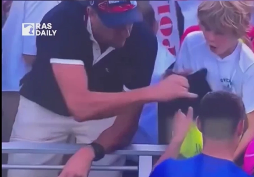 Польский миллионер отобрал у мальчика кепку, которую подписал теннисист Майхшак