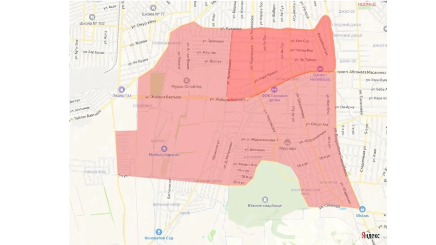 В части Бишкека весь день не будет холодной воды