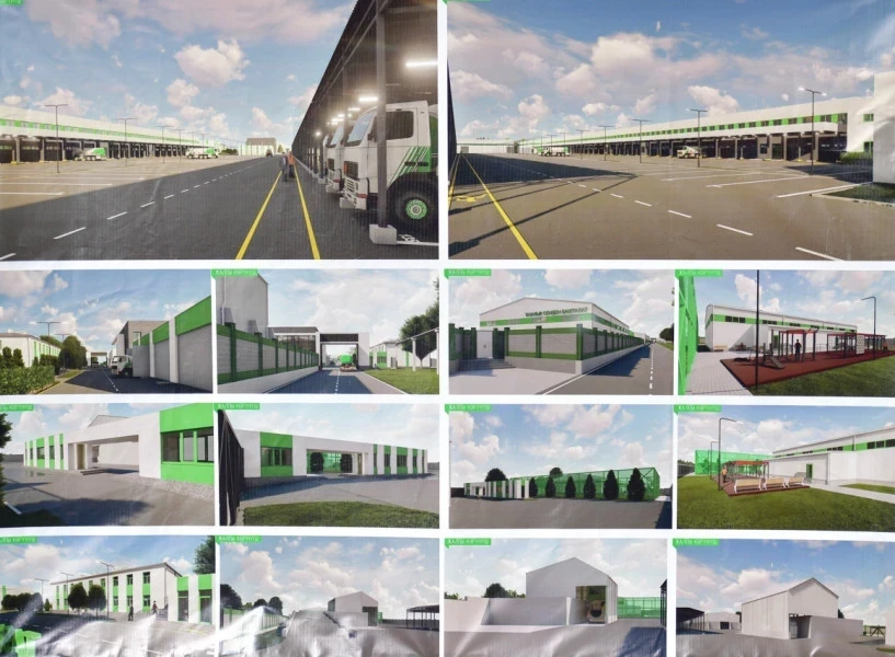 Для МП "Тазалык" в Бишкеке построят новую базу - заложена капсула