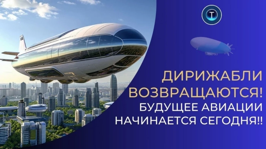 Россия планирует возрождение дирижаблей