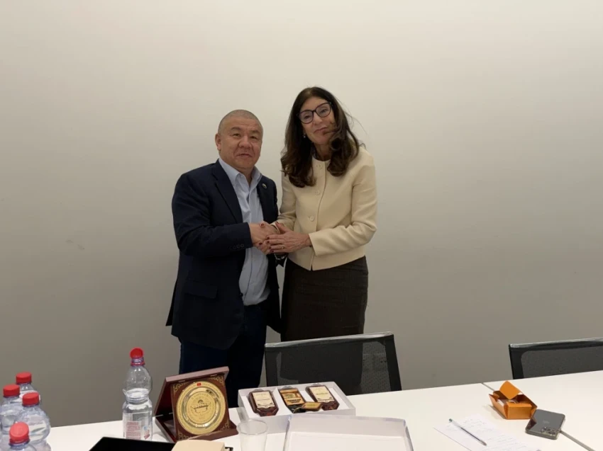 Глава ГНС Алмамбет Шыкмаматов обсудил сотрудничество с итальянскими ювелирными брендами