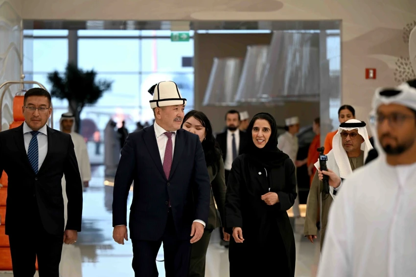 Адылбек Касымалиев с рабочим визитом прибыл в Объединенные Арабские Эмираты