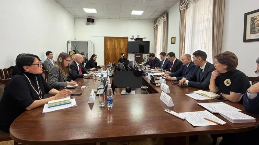 Кадры, цифровизацию, медицинскую помощь обсудили Минздрав Кыргызстана и ВОЗ