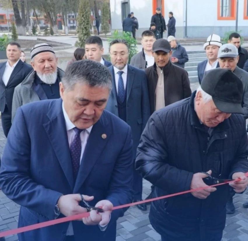 В Бишкеке открыт новый спортивный комплекс колледжа имени Ш. Сыдыкова