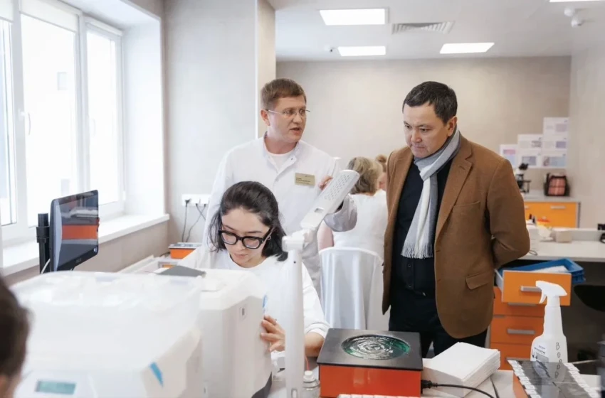 Каныбек Досмамбетов ознакомился с работой ведущих медицинских центров России