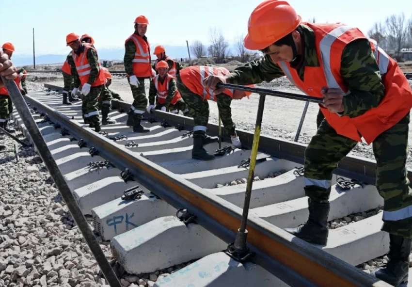 До конца этого года планируется построить 5% инфраструктуры ж/д «Китай – Кыргызстан – Узбекистан»