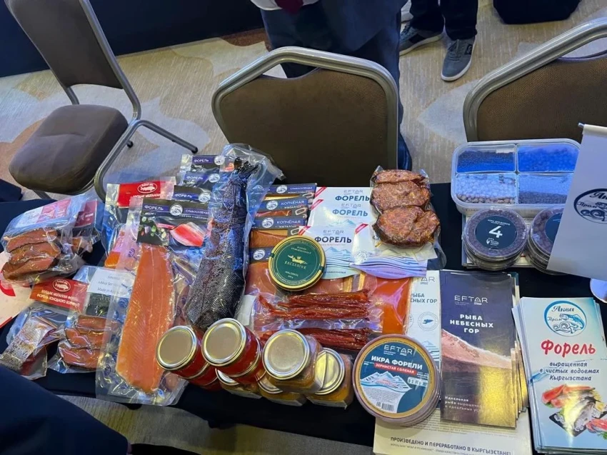 Кыргызстанские экспортеры рыбы представили свою продукцию в Анталии