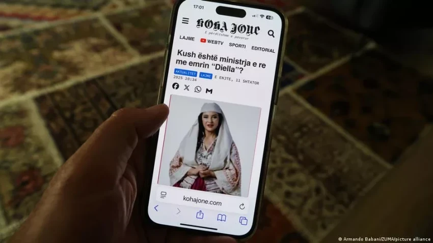 Албанский ИИ-министр может лишиться лица